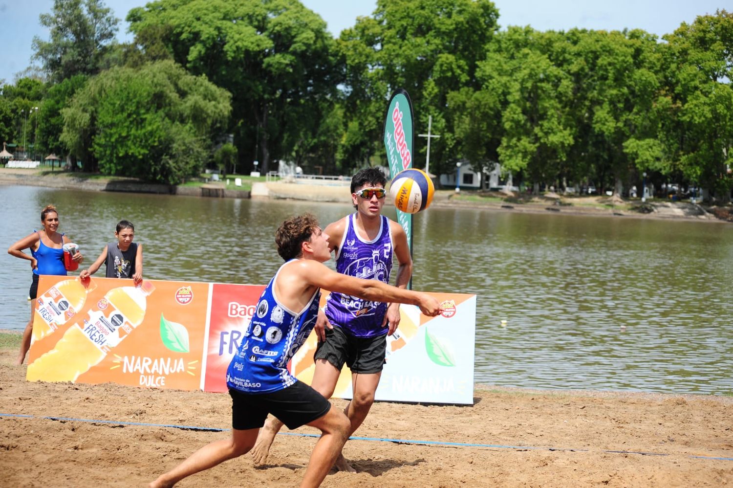 Comenzó la séptima etapa del Circuito Argentino de Beach Voley en el Balneario Municipal