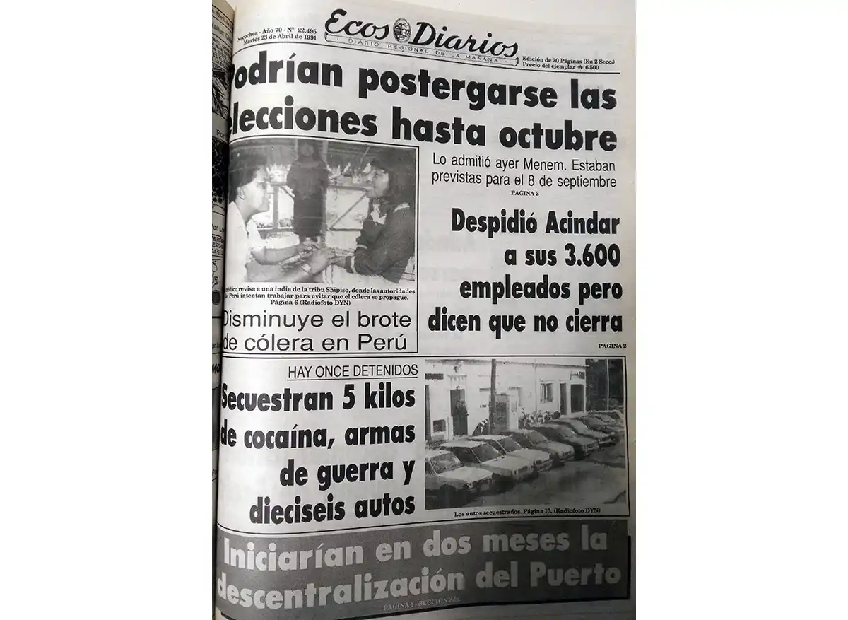 Martes 23 de abril de 1991
