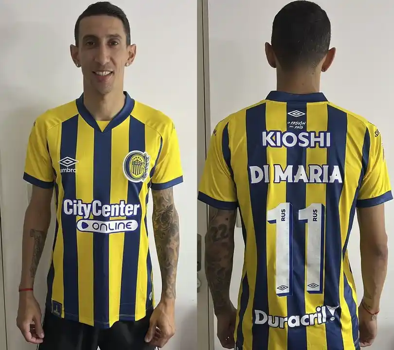 Ángel Di María vuelve a Rosario Central: hoy es la presentación oficial