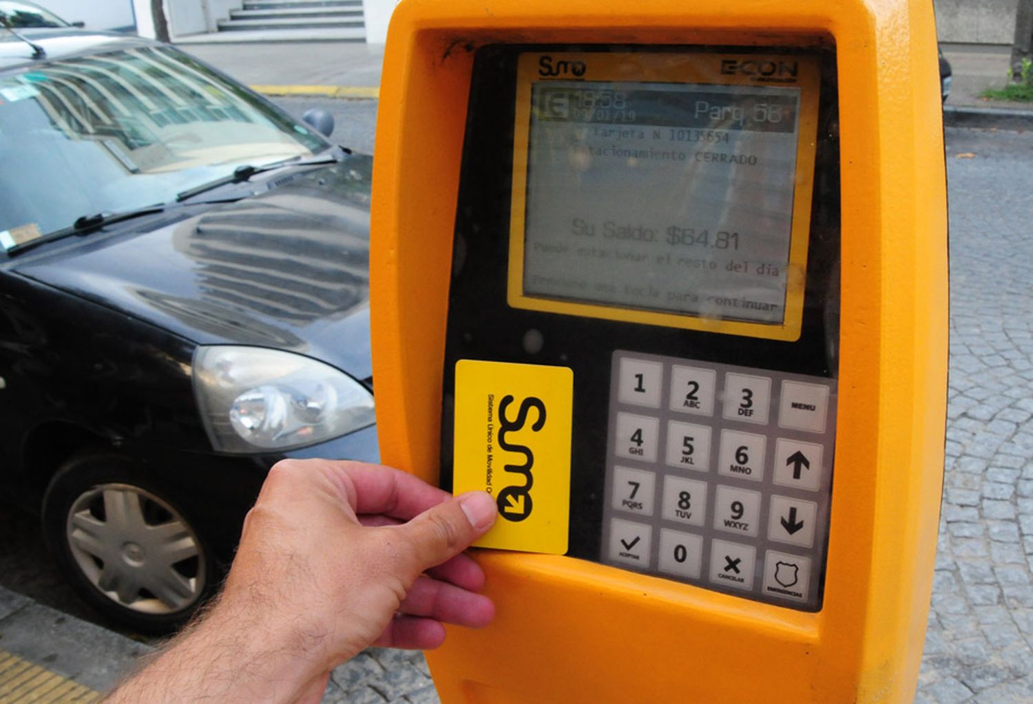 Aumenta el valor del estacionamiento medido.