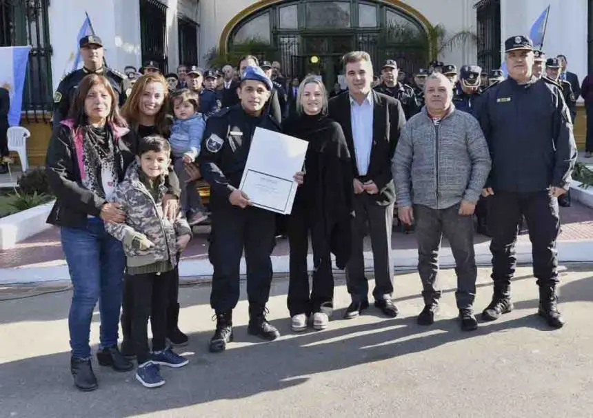 Ritondo distinguió a policías que salvaron vidas