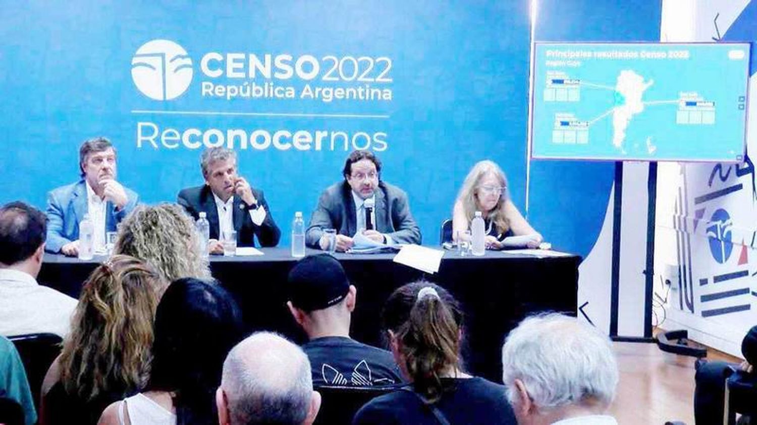 Difunden datos definitivos del Censo 2022: 
la Argentina tiene 46.234.830 habitantes