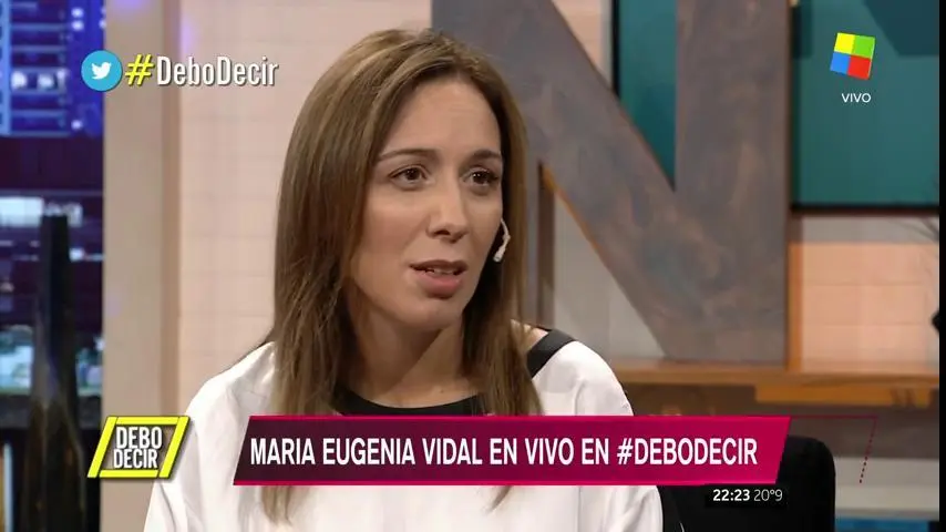Vidal defendió a Macri por Panamá Papers y el Correo: "Pongo las manos en el fuego"