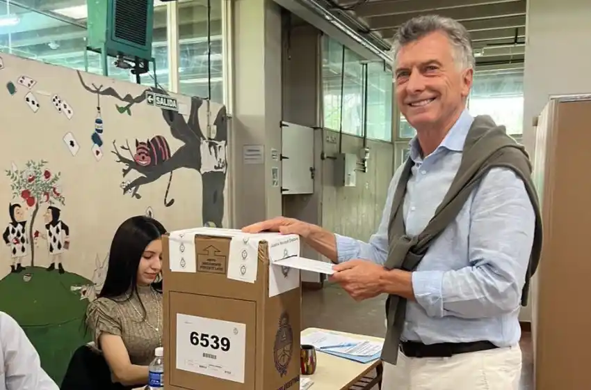 Mauricio Macri: “El que viene a votar y quiere un cambio sabe quién lo propone”