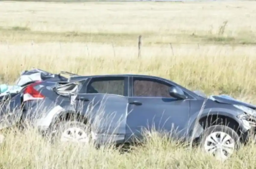 Director del Banco de Neuquén y sus hijos murieron en un accidente cerca de Laprida