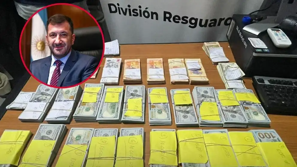 Detuvieron al senador Edgardo Kueider con 200.000 dólares en Ciudad del Este