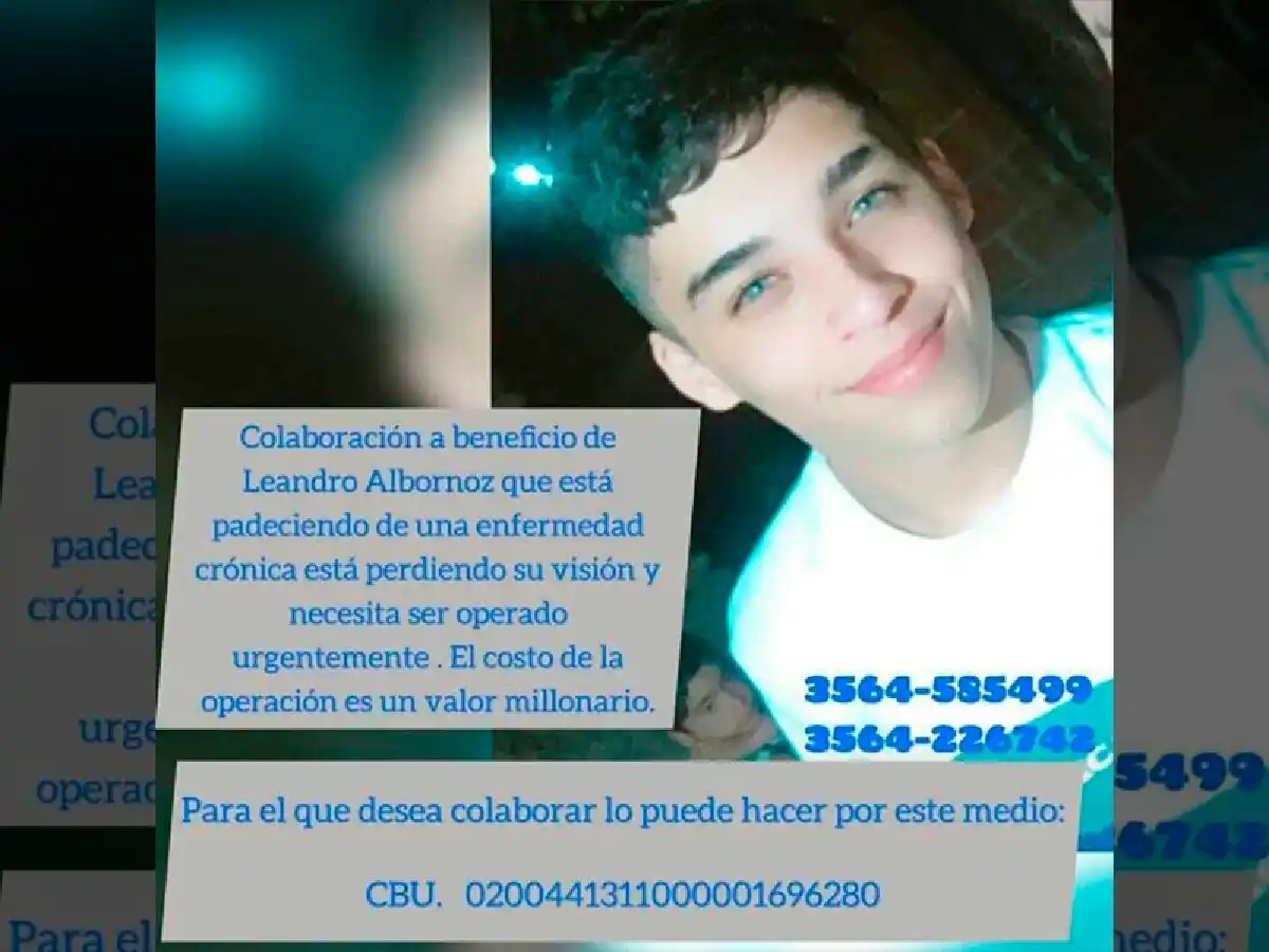 Sigue campaña por Leo: necesita más de  $1 millón para operarse de la vista