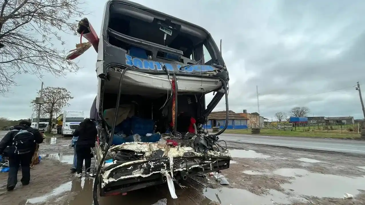 La Ruta 11 es considerada crítica por su deterioro. (Foto: Noticias Argentinas)