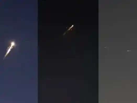 Sorpresa en el cielo Gualeyo: la reentrada de satélites Starlink iluminó la noche en Entre Ríos