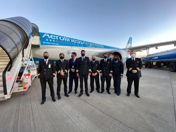 Partió rumbo a Moscú el segundo vuelo de Aerolíneas Argentinas para buscar vacunas contra el COVID-19