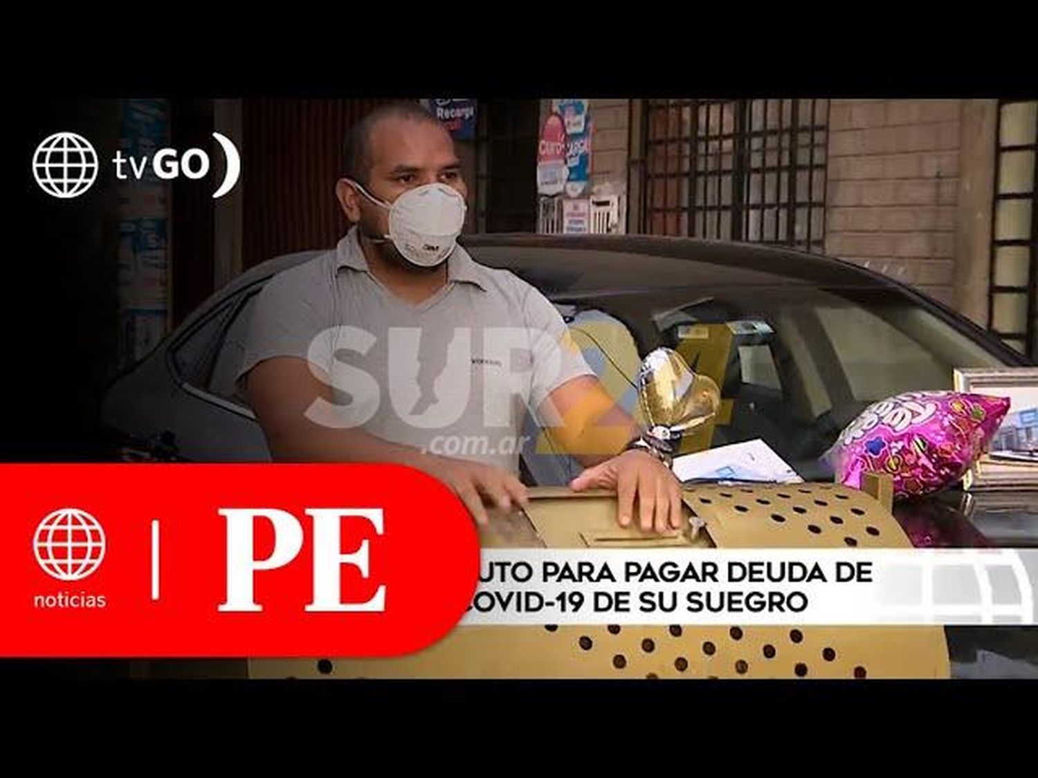 Rifó su auto para pagar los gastos médicos de su suegro