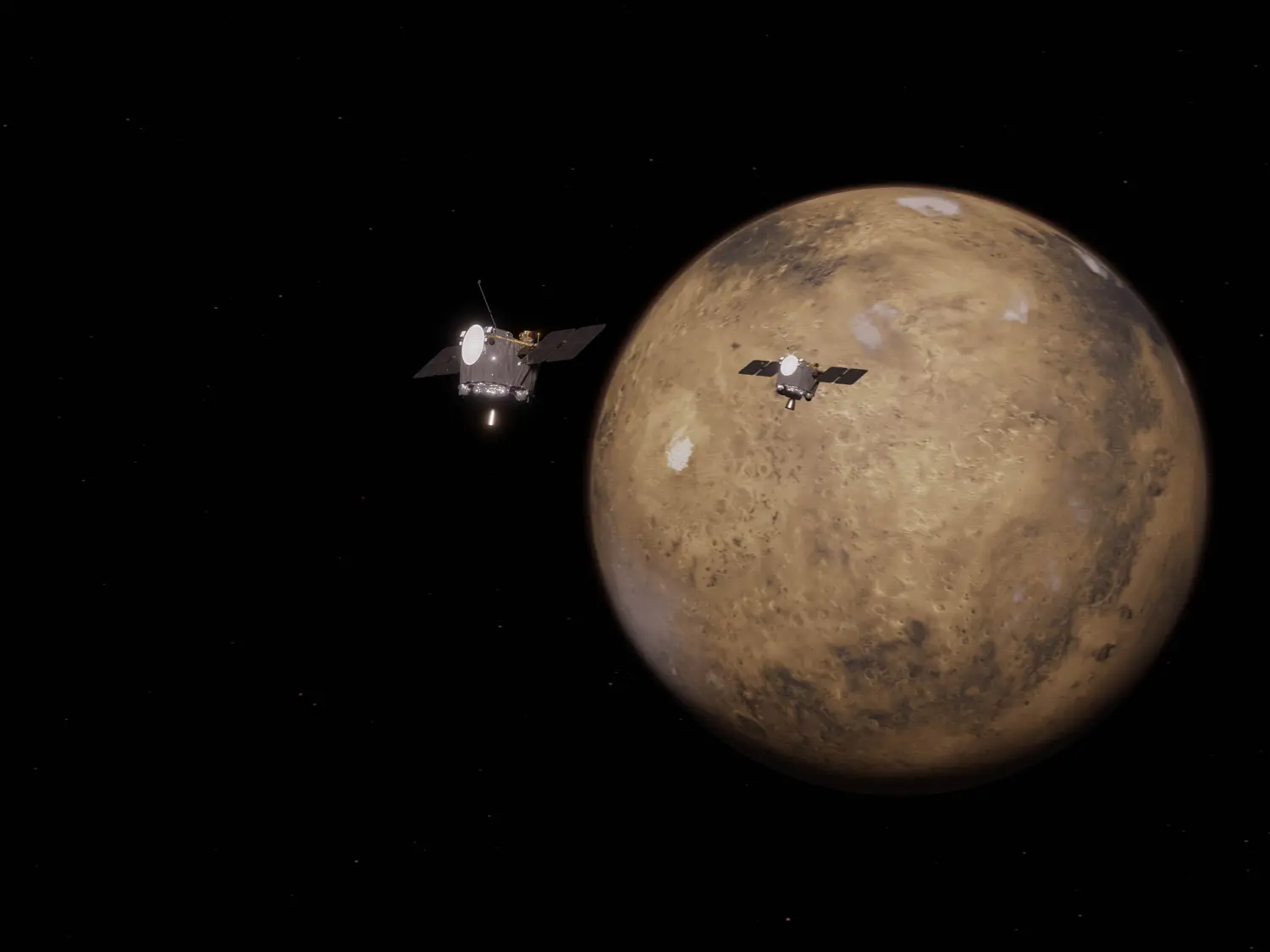 La misión ESCAPADE de la NASA estudiará por qué Marte ha cambiado tanto a lo largo de su historia