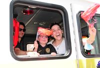 Después de un año, Isidro volvió a Tandil y fue recibido por una "caravana mágica" que celebró su vida