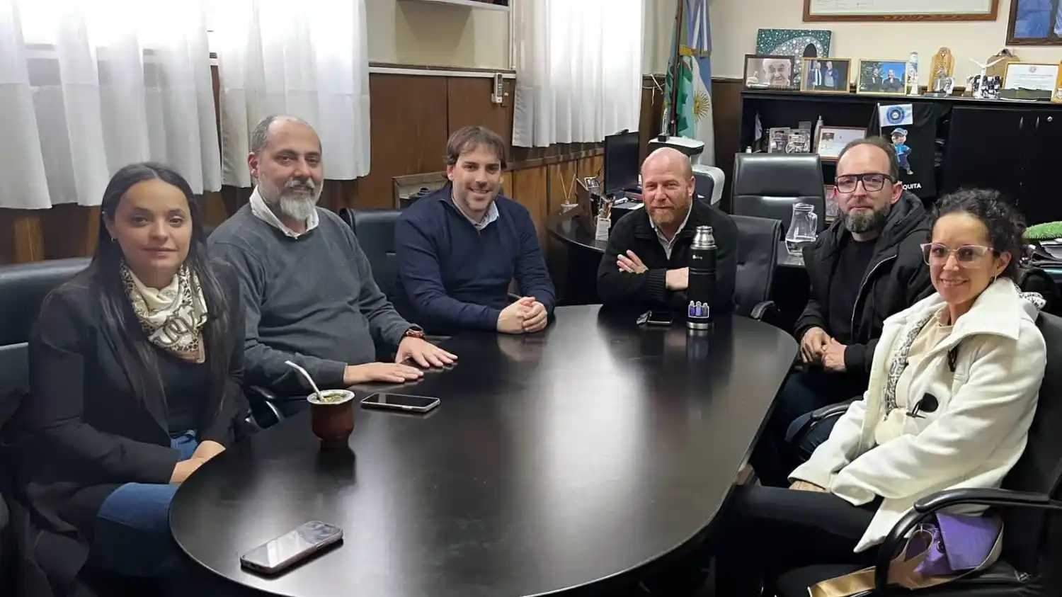 Referentes del Movimiento Evita se reunieron con intendentes de la Quinta Sección