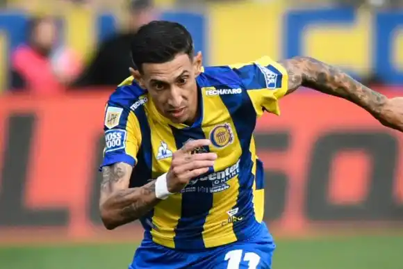 Di María, tras su vuelta a Central con gol incluido: "Estoy contento y tranquilo"