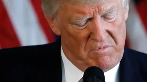 La popularidad de Trump: la más baja desde que está en el gobierno