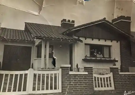 Un italiano encontró la casa de Tandil donde había vivido hasta 1955