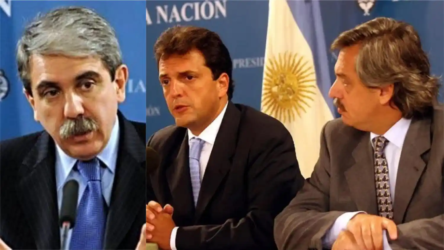 Aníbal Fernández habló con Massa y dijo que "los medios muestran a Alberto como un pelotudo"