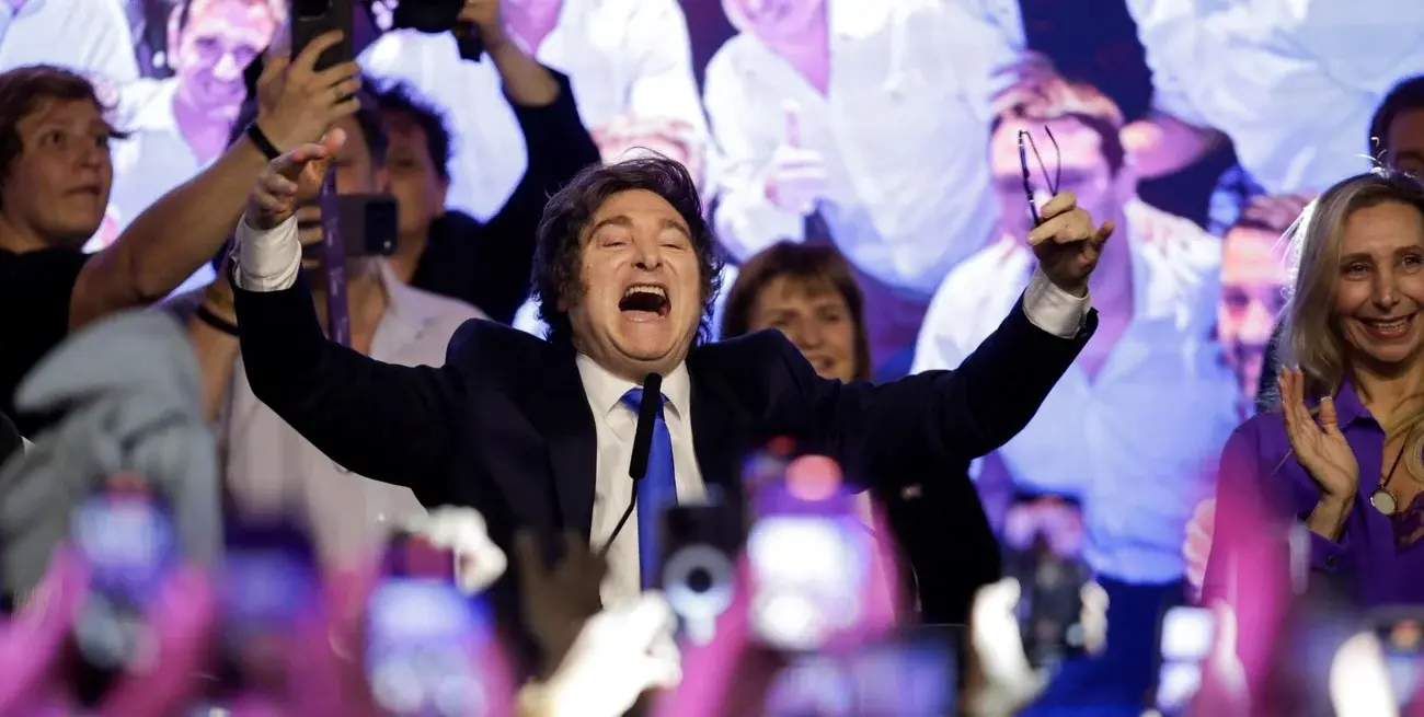 Milei celebró otro sorpresivo triunfo de La Libertad Avanza