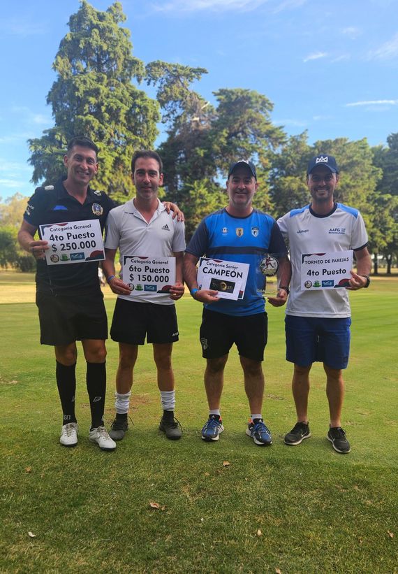 El footgolf tandilense tuvo presencia en el Open Lobos
