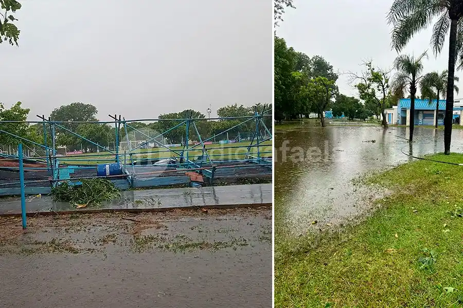 Atlético de Rafaela suspendió sus actividades en el Autódromo por los daños: "Fue bastante complicado"