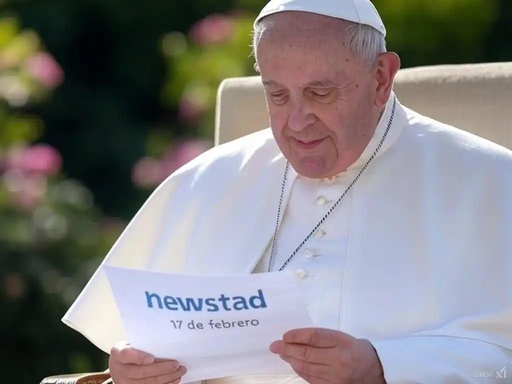 Santoral. Francisco, leyendo el Santoral del 17 de febrero.
