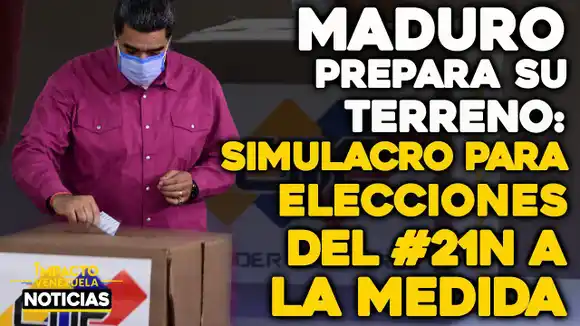 VIDEO – NOTICIAS IMPACTO VENEZUELA – EL CHAVISMO DICE FULL Y OPOSICIÓN EN SILENCIO: así fue el simulacro electoral