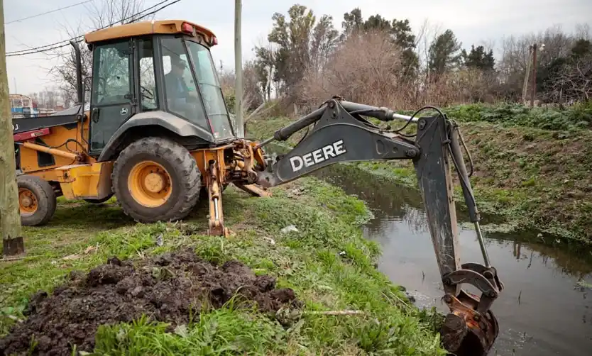 Ante la alerta por tormentas, el Municipio despliega cuadrillas en los barrios