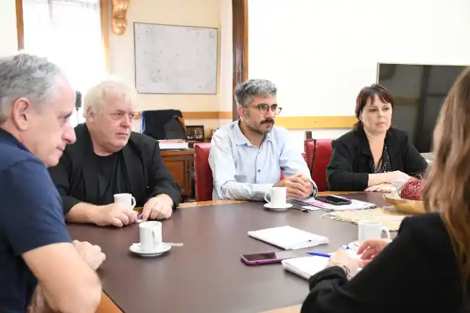 Gastón recibió al representante provincial en la lucha contra la trata de personas