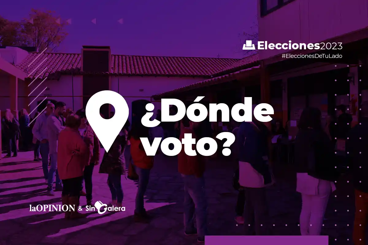 Elecciones 2023: dónde voto según mi apellido