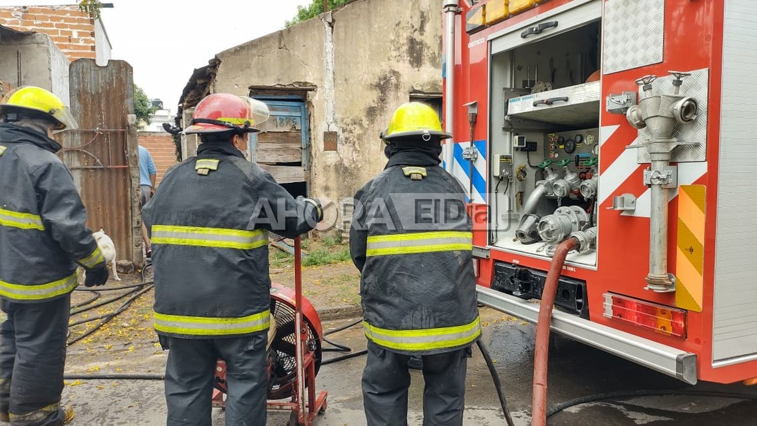 incendio bomberos gualeguaychu