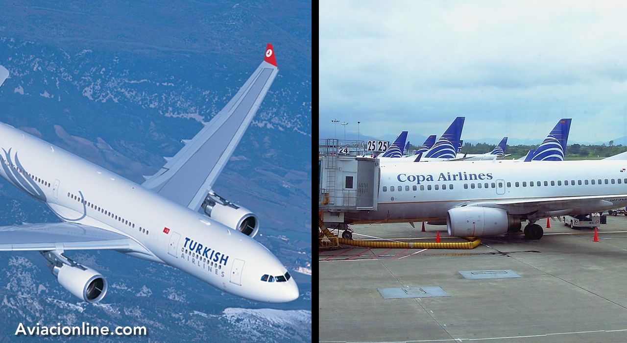 Copa Airlines y Turkish Airlines firmaron acuerdo de código compartido