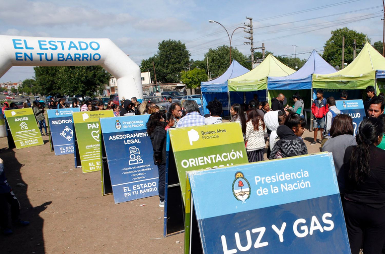 "El Estado en tu barrio" llegó al barrio El Martillo