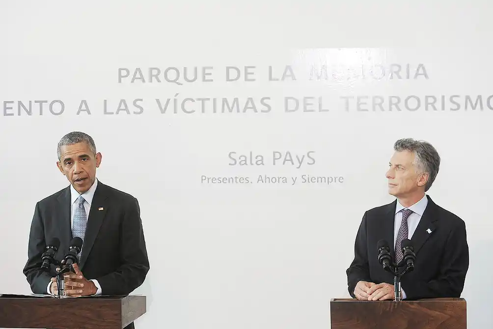 Obama:  "Por la vigencia de ustedes será una realidad el Nunca Más"