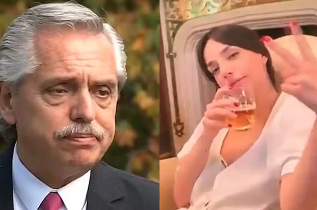 Alberto Fernández- Tamara Pettinato