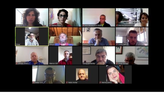 Carlos Fernández se reunió virtualmente con el sector turístico y presentó un proyecto
