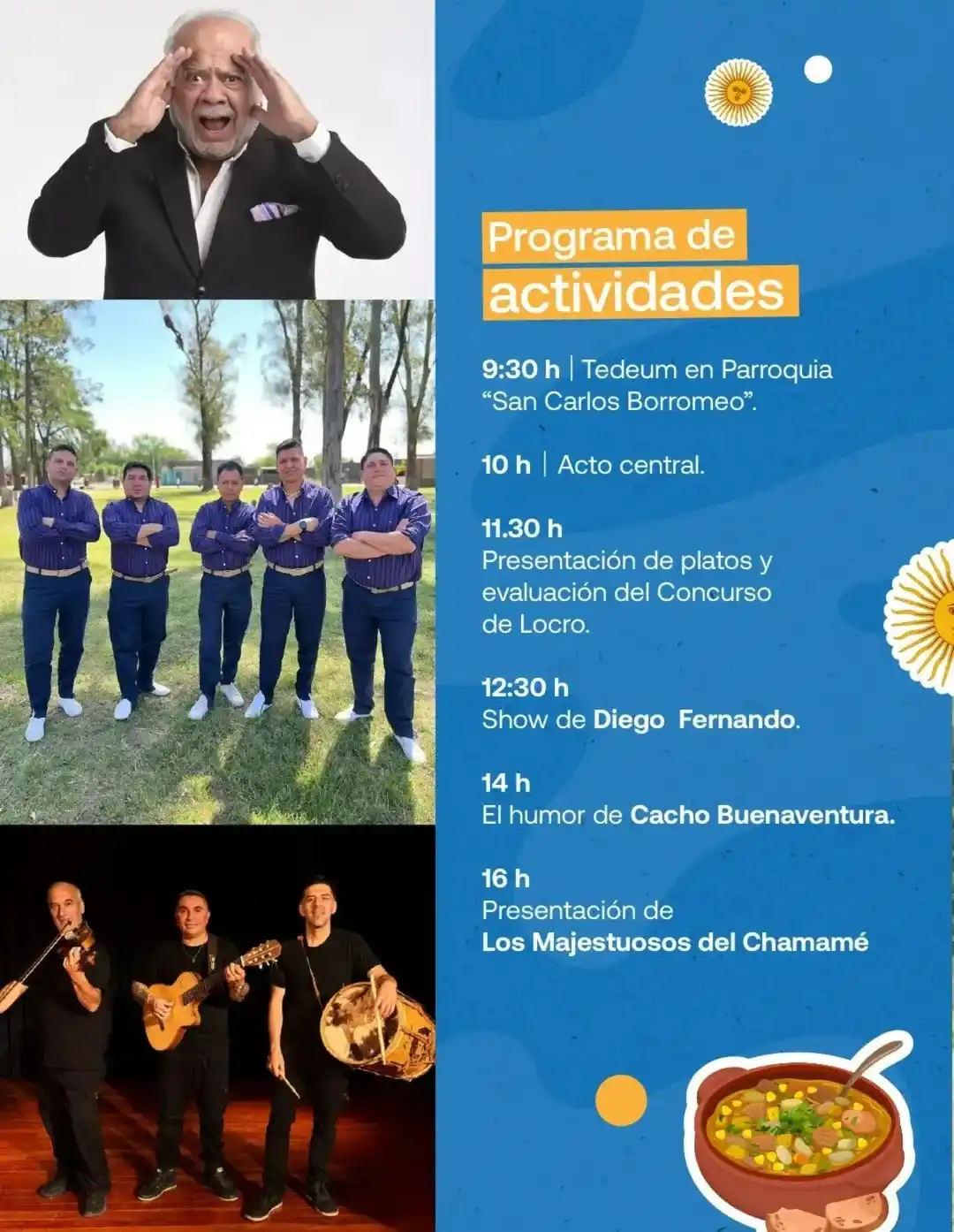 Sunchales celebrará el 25 de Mayo - 2