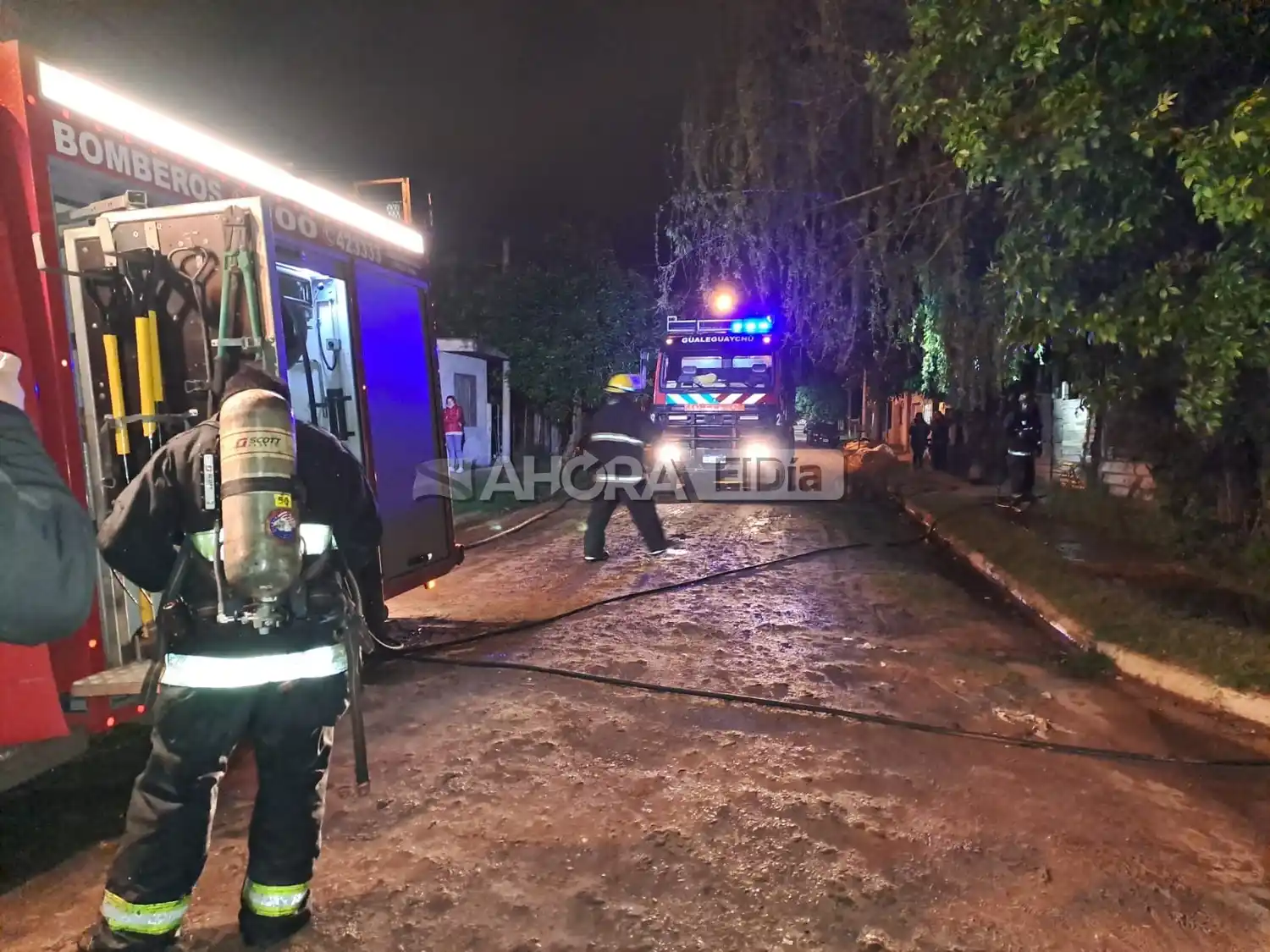 Se incendiaron dos precarias viviendas en la zona norte de la ciudad: hubo importantes pérdidas