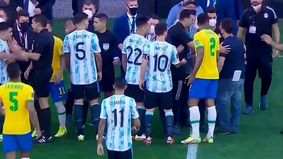 Tras el escándalo, la selección Argentina viajó desde el Aeropuerto de San Pablo hacia Buenos Aires