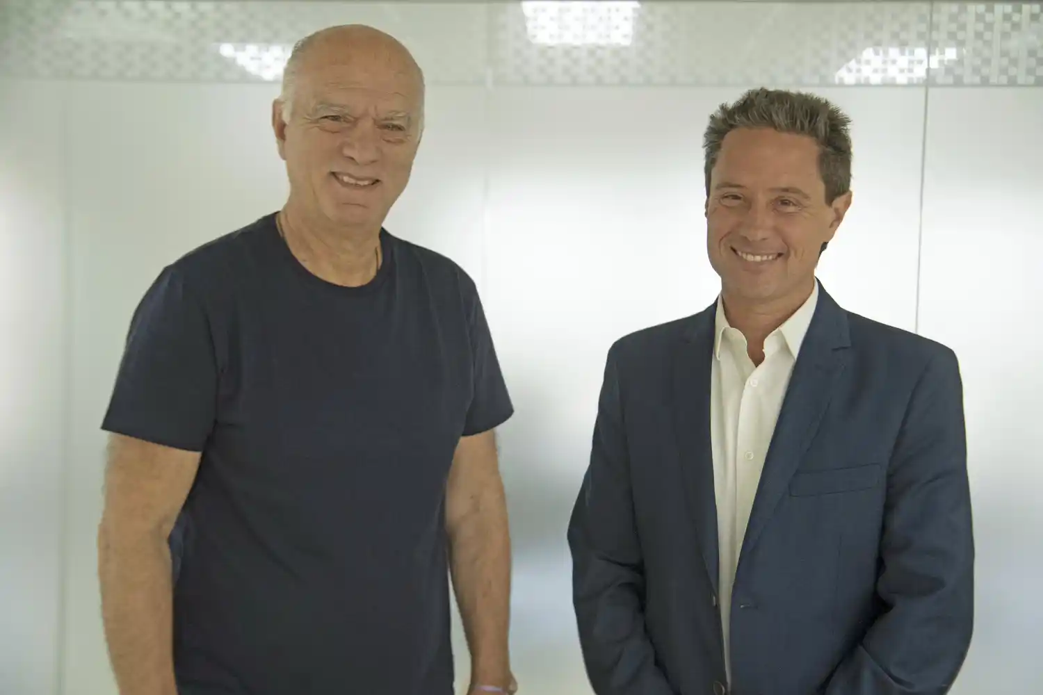 Néstor Grindetti y Gabriel Sánchez Zinny