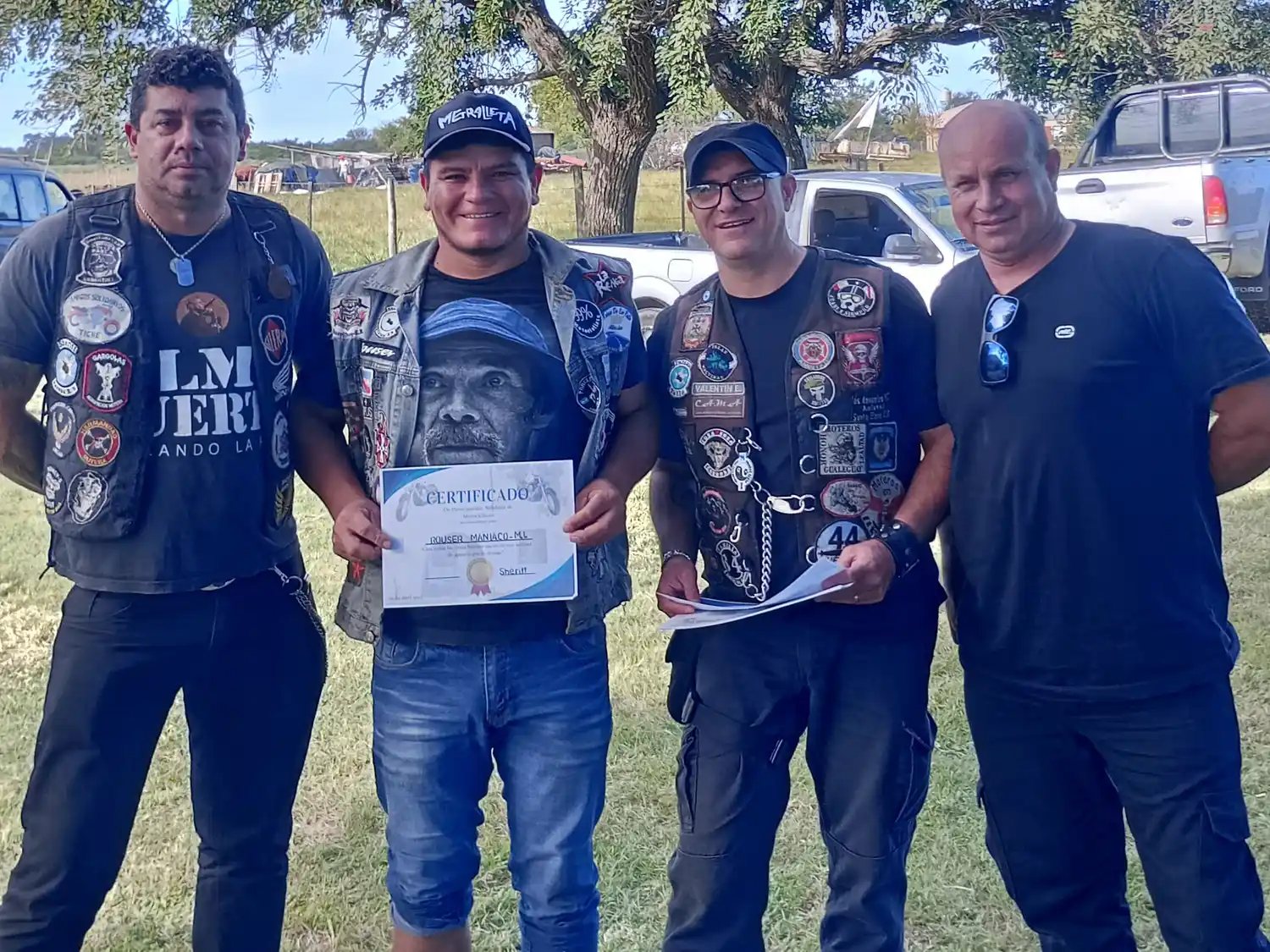 Gran jornada solidaria de moteros en escuelas rurales de Gualeguay