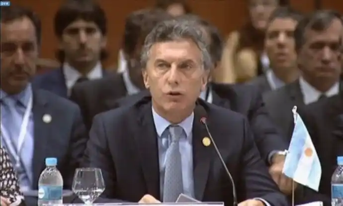 Mauricio Macri asume la presidencia del Mercosur