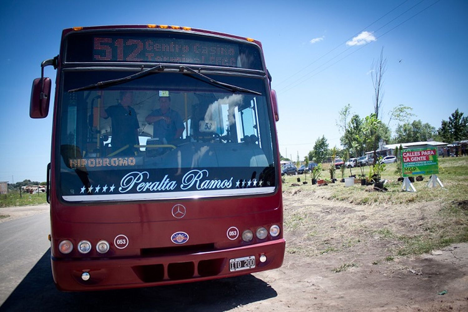 Los colectivos dejaron de ingresar al barrio La Herradura