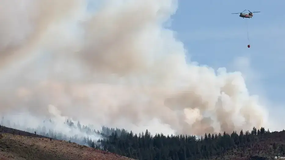 Más de 40 mil evacuados porun incendio en Estados Unidos