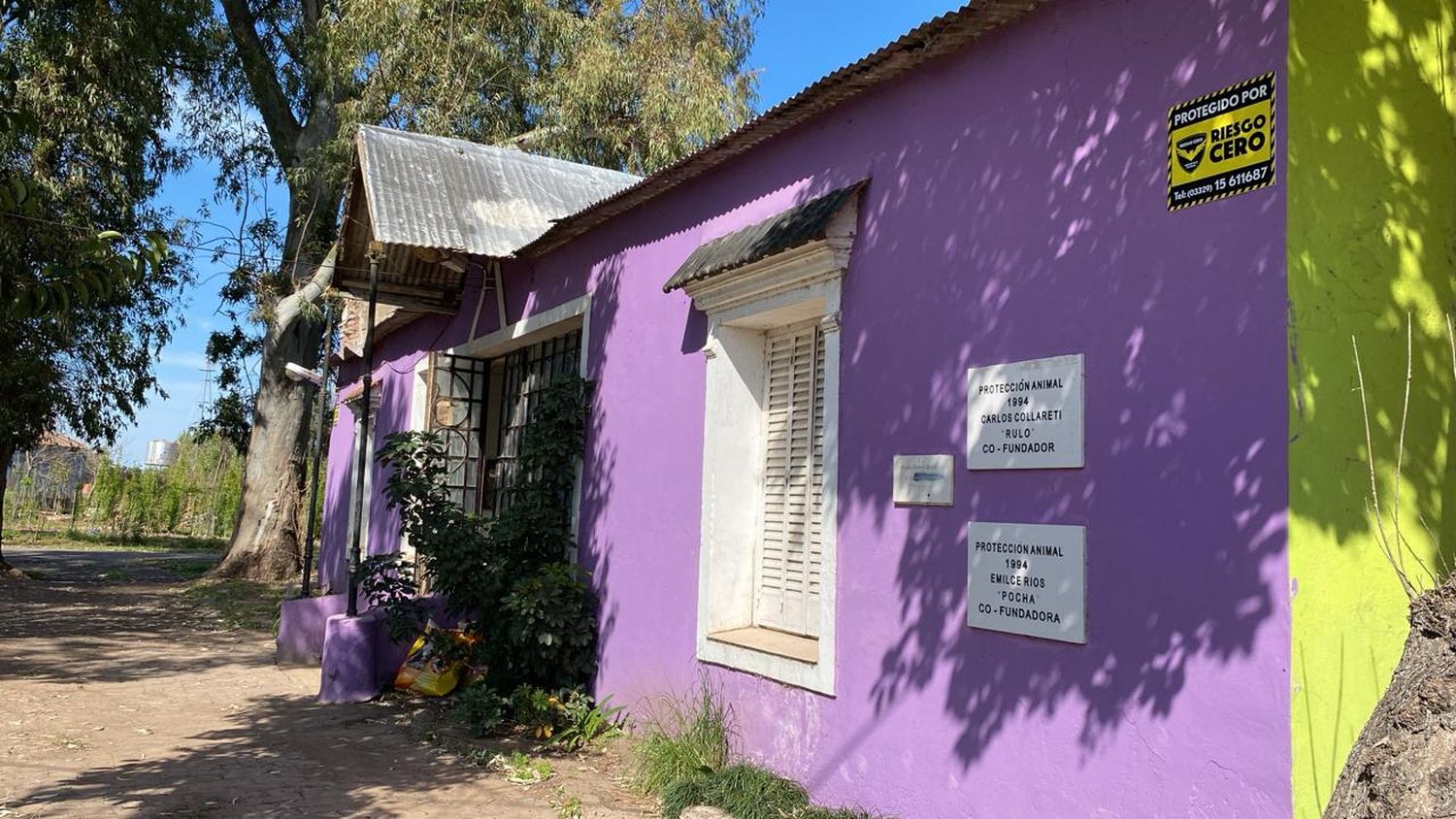 Riesgo Cero instaló cámaras de seguridad en el Refugio San Pedro