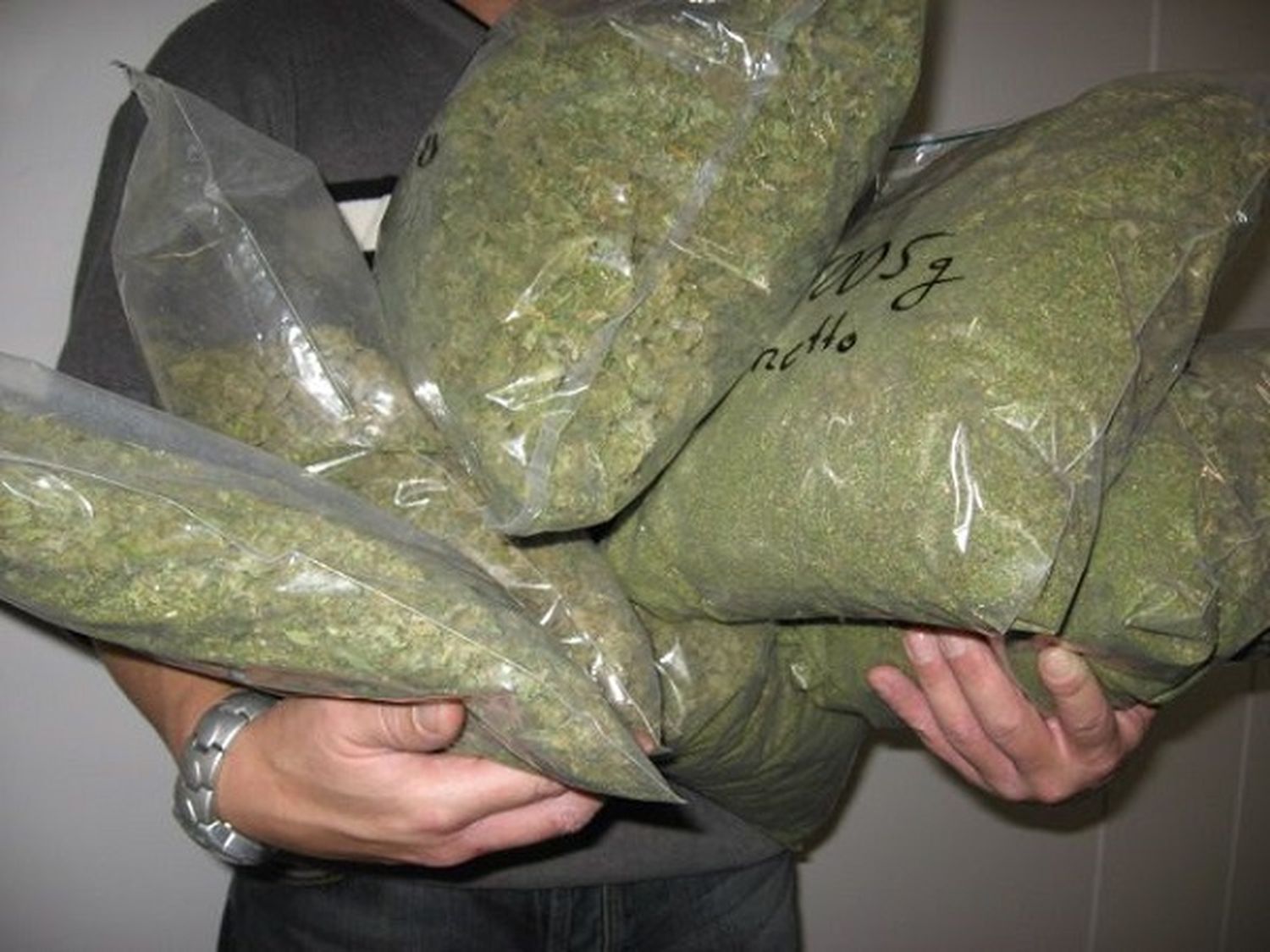 Gendarmería secuestró 132 kilos de marihuana y detuvo a siete personas