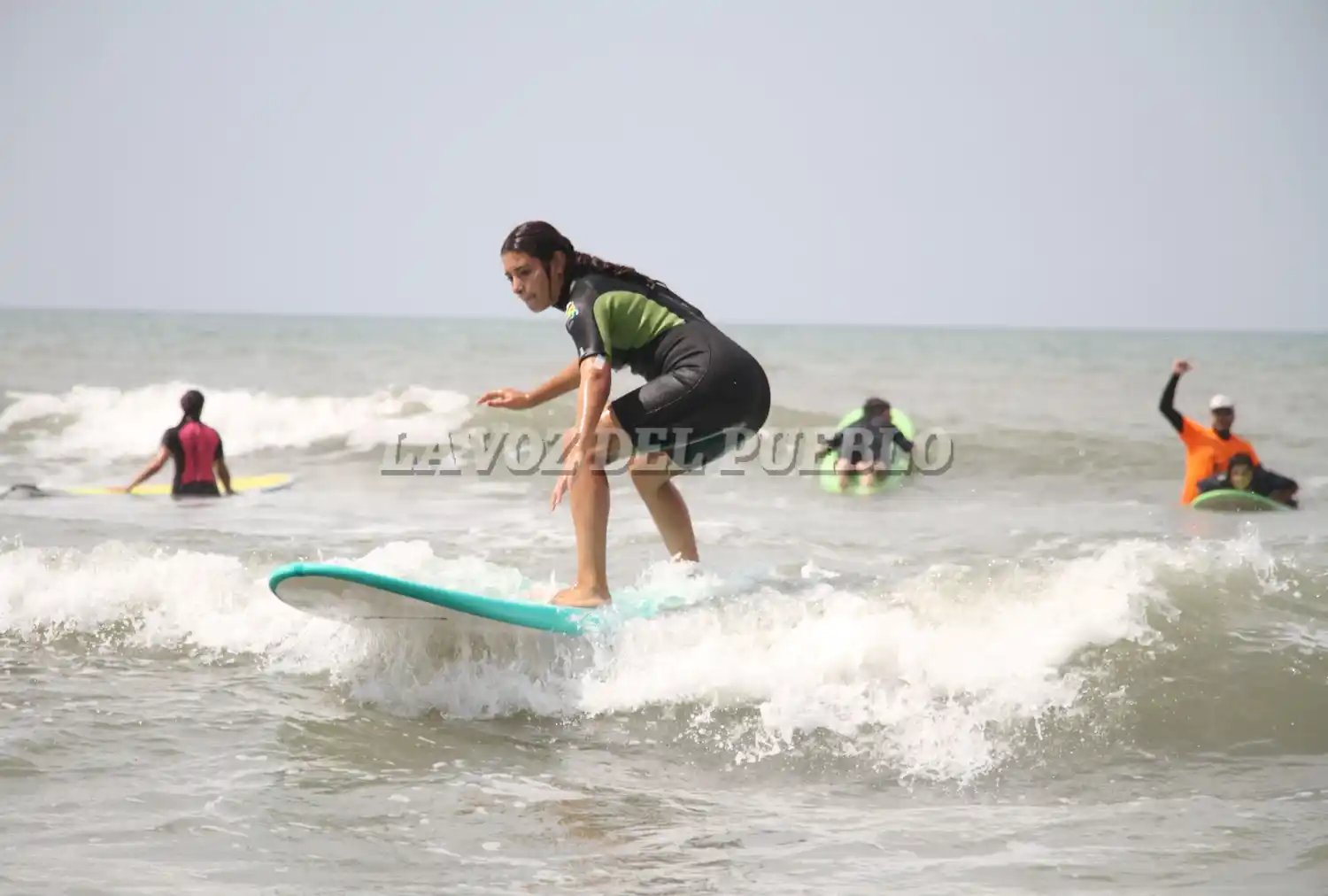 Agradable jornada de playa en Claromecó
