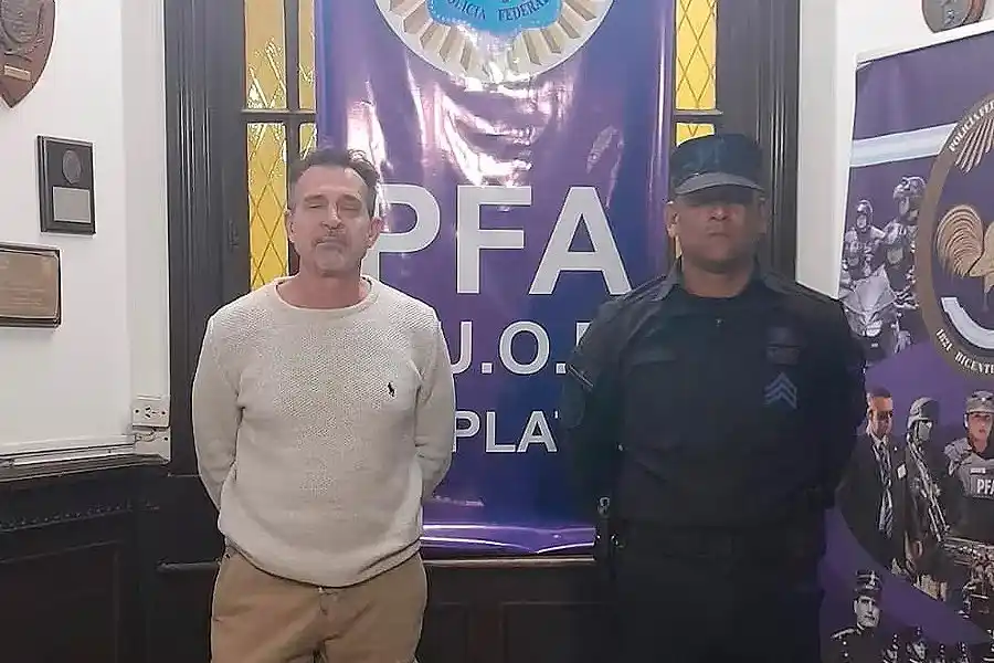 Se conoció la primer fotografía de Aníbal Lotocki detenido: ya está en una alcaidía de Villa Lugano