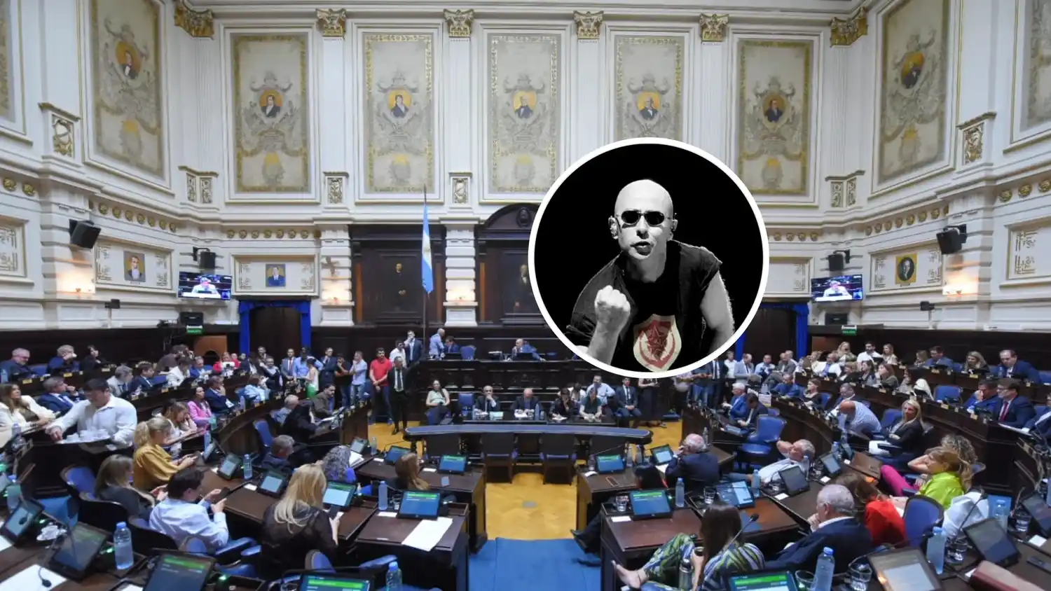 Tras la muerte del Indio Solari, vuelve a la Legislatura un proyecto para reconocerlo como Ciudadano Ilustre