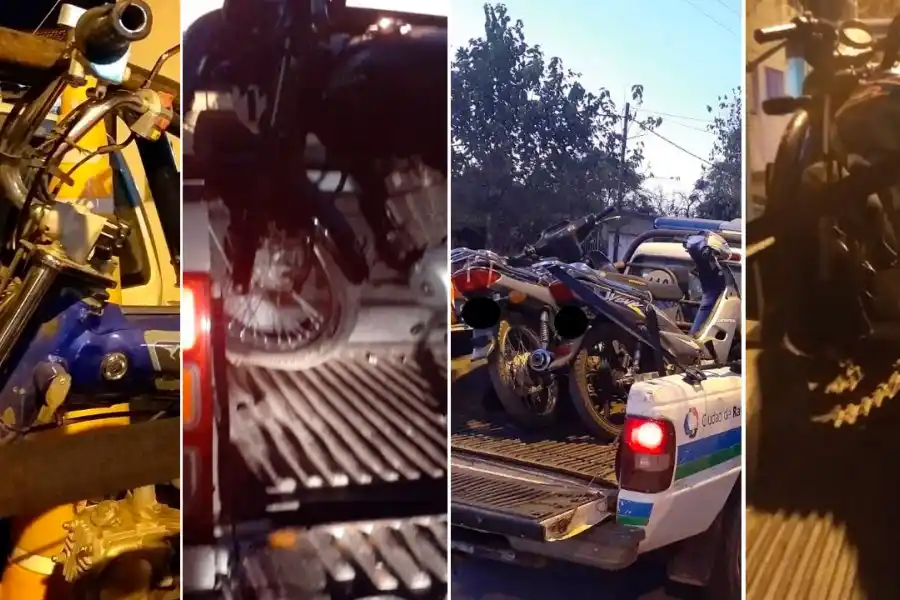 En solo un par de horas retuvieron cinco motos en diferentes controles preventivos